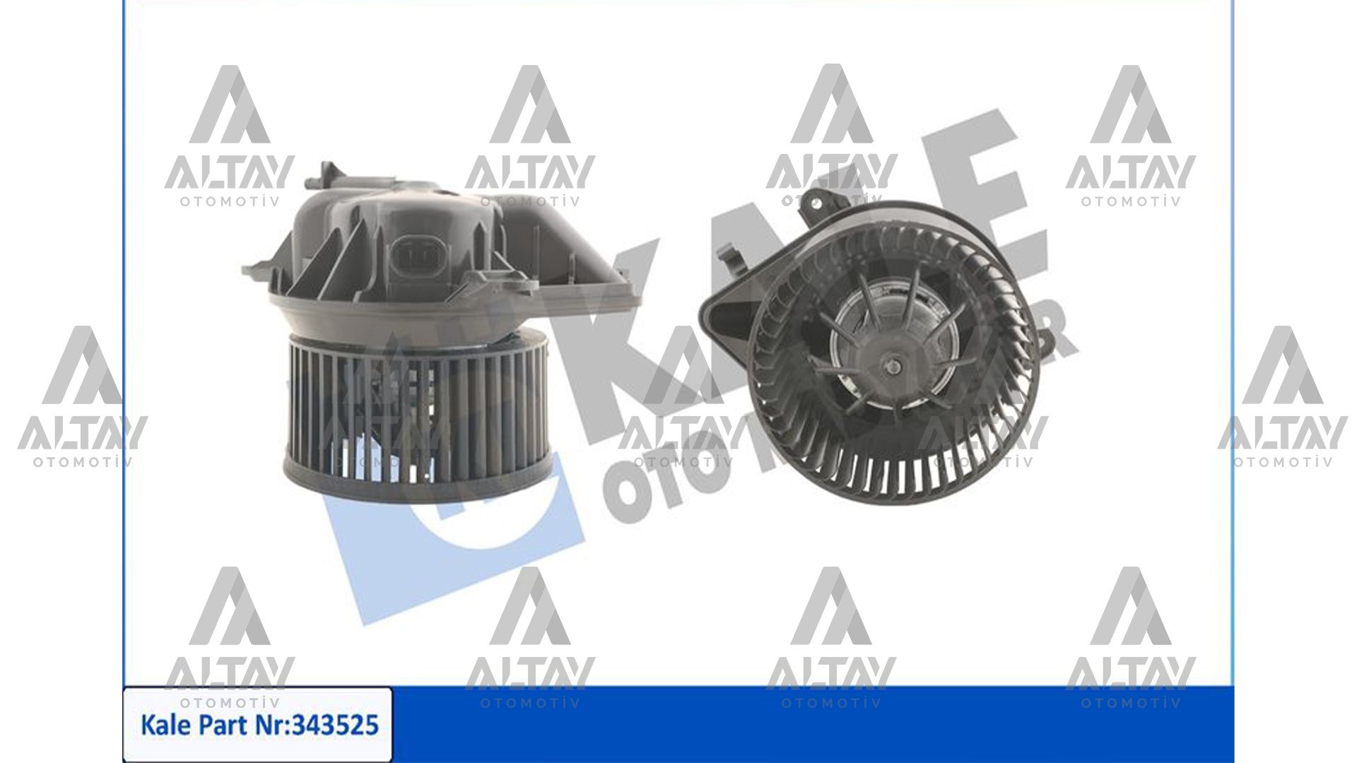 Citroen Berlingo Radyatör Fan ve Motoru Kalorifer Iı OEM 6441S0